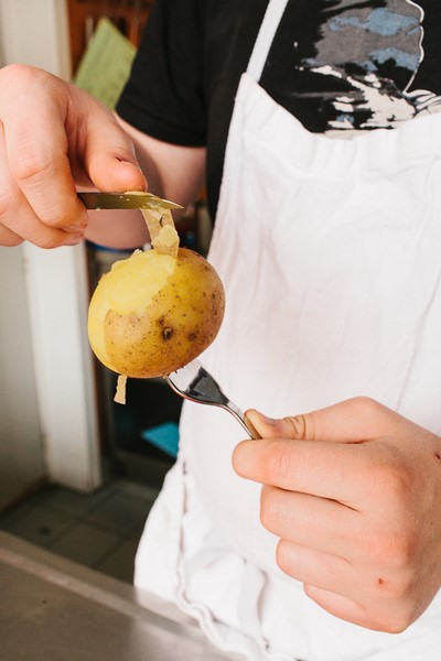 Aardappelen pellen